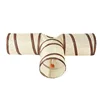 Light brown T-shaped cat channel with sound
