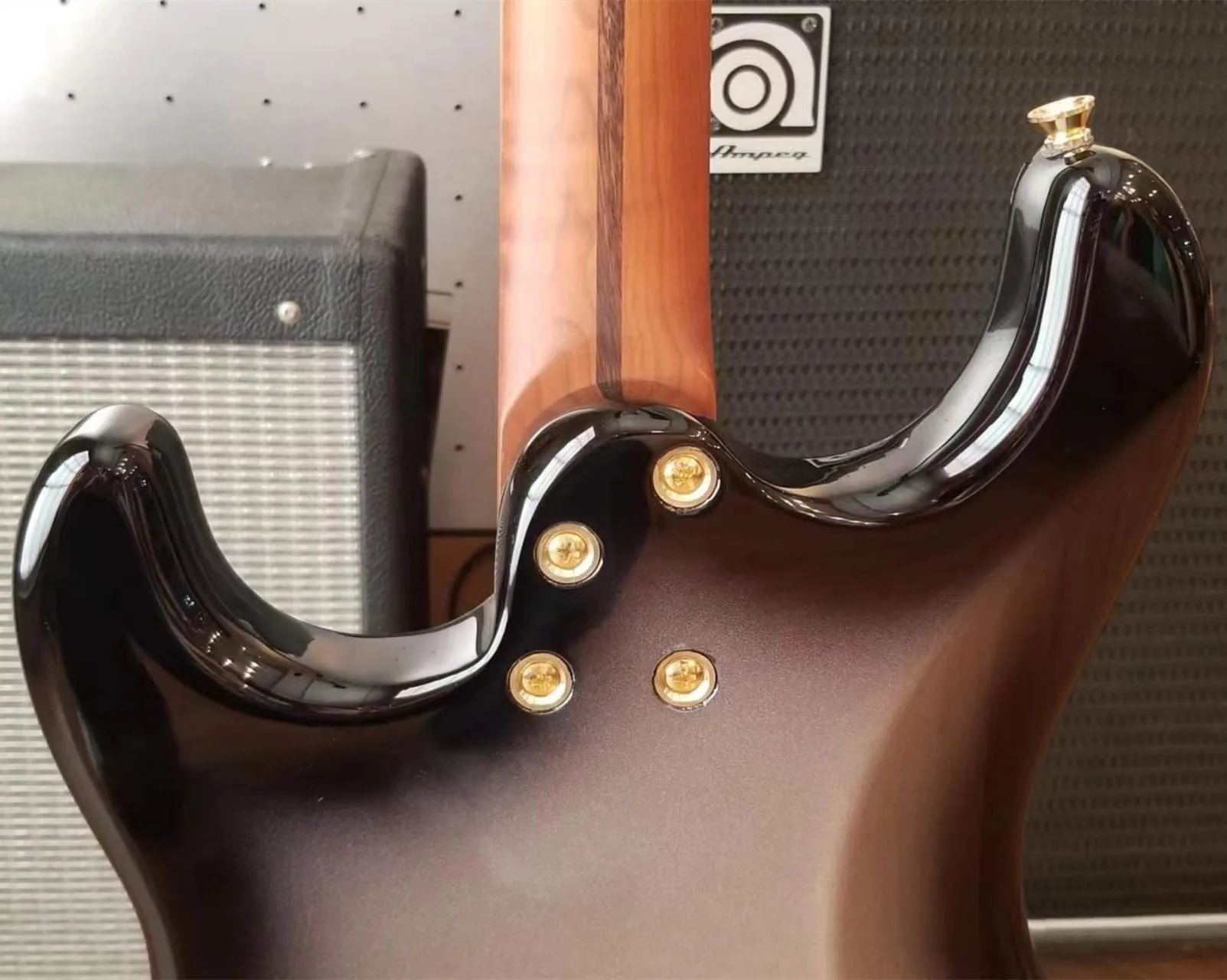 Auriga Electric Guitar Roasted Maple Neck Alder Body Ssh St Style