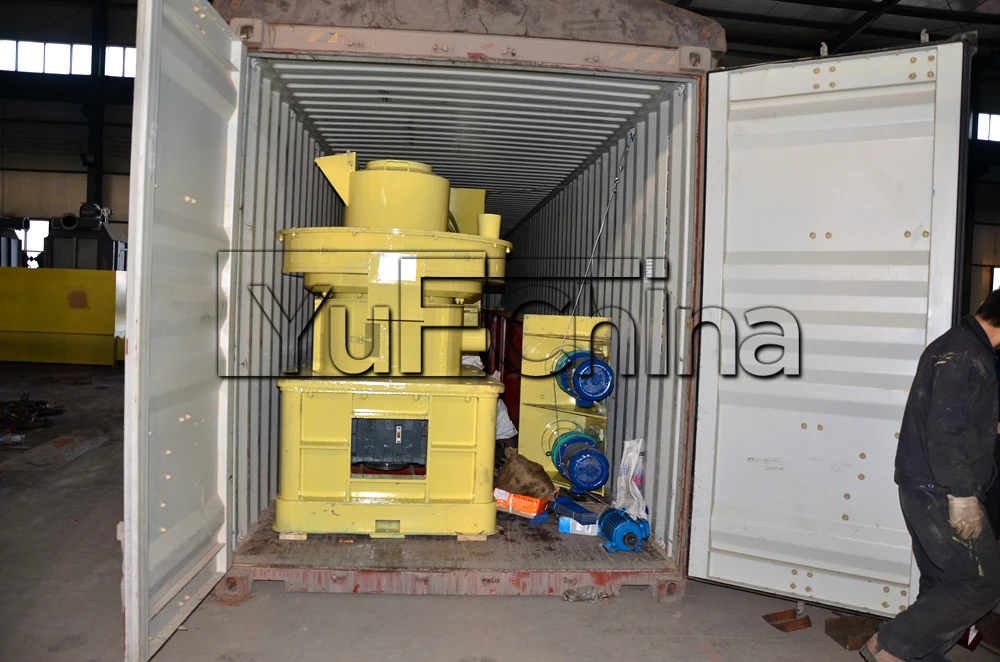 wood pellet production line