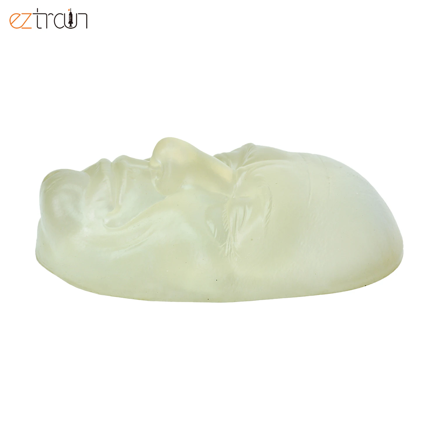 Injection Training Mannequin Clear Transparent Facial Harmonization POD Botox Dermal Filler Anatomical Model for Injection