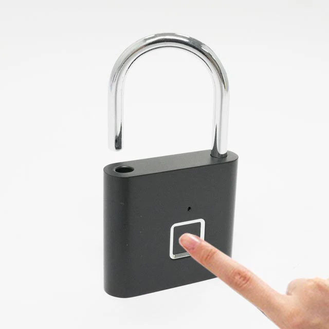 smart fingerprint lock for luggage bag padlock