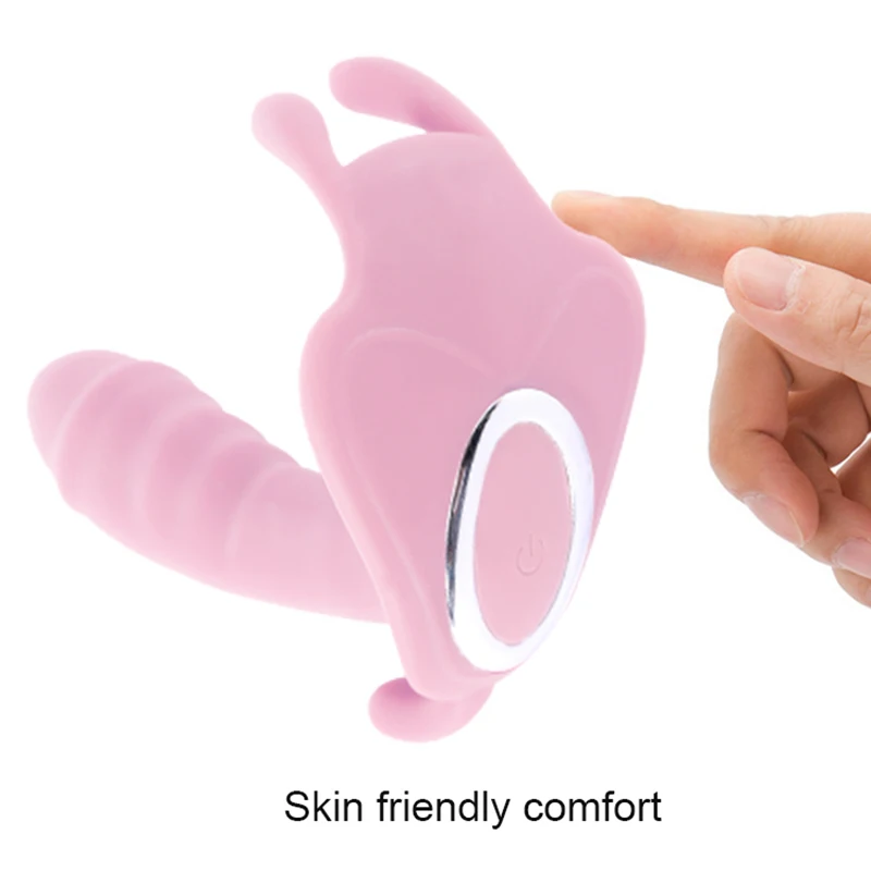 Bluetooth Smart Phone App Control G Spot Clit Stimulator Butterfly Vibrator Wearable Panties Strap on Dildo Vibrator for Women