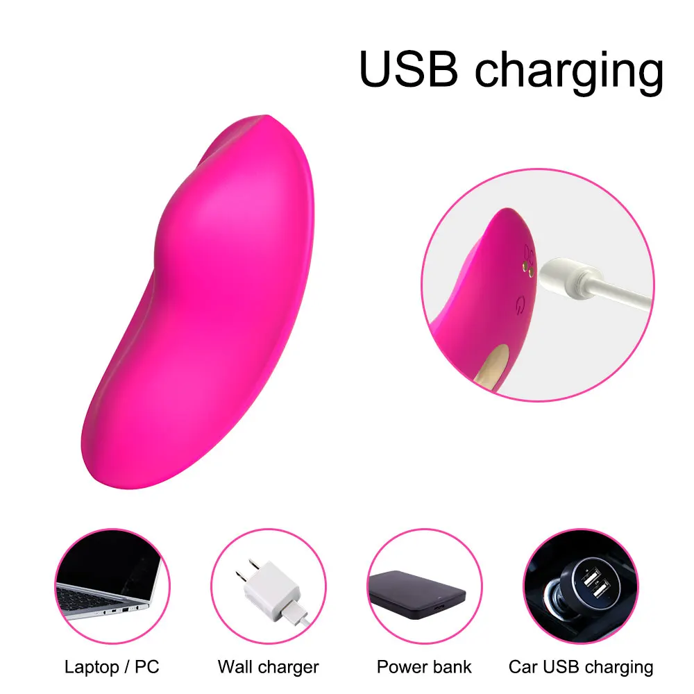 Quaige Bluetooth Vibrator APP-Steuerung per Smartphone Sexspielzeug  APP-Gesteuert mit 9 Vibrationsmodi Klitoris-Stimulator