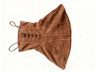 Women's Leather Spaghetti Strap Dress - Spring & Summer Wear with /ODM Service
