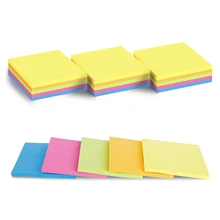 2024 High Quality Product Cute Stationary Sticky Notes 3"X3 75x75mm 45 Pages Removable Sticky Notes