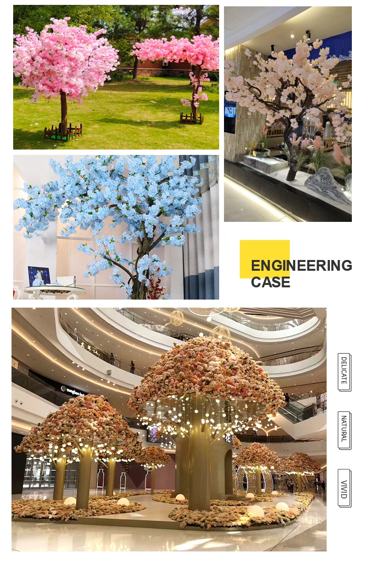 Artificial Cherry Tree Large Fiberglass Cherry Blossom Tree Wedding