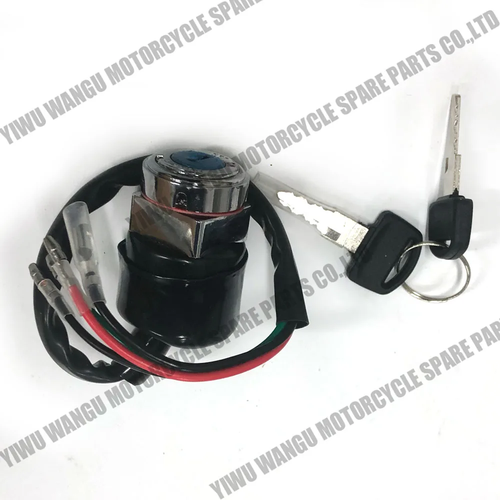 Motorcycle Ignition Lock Set for Honda CG CG110 CG125 Key Set Ignition Switch Ignition Starter Key Switch Lock