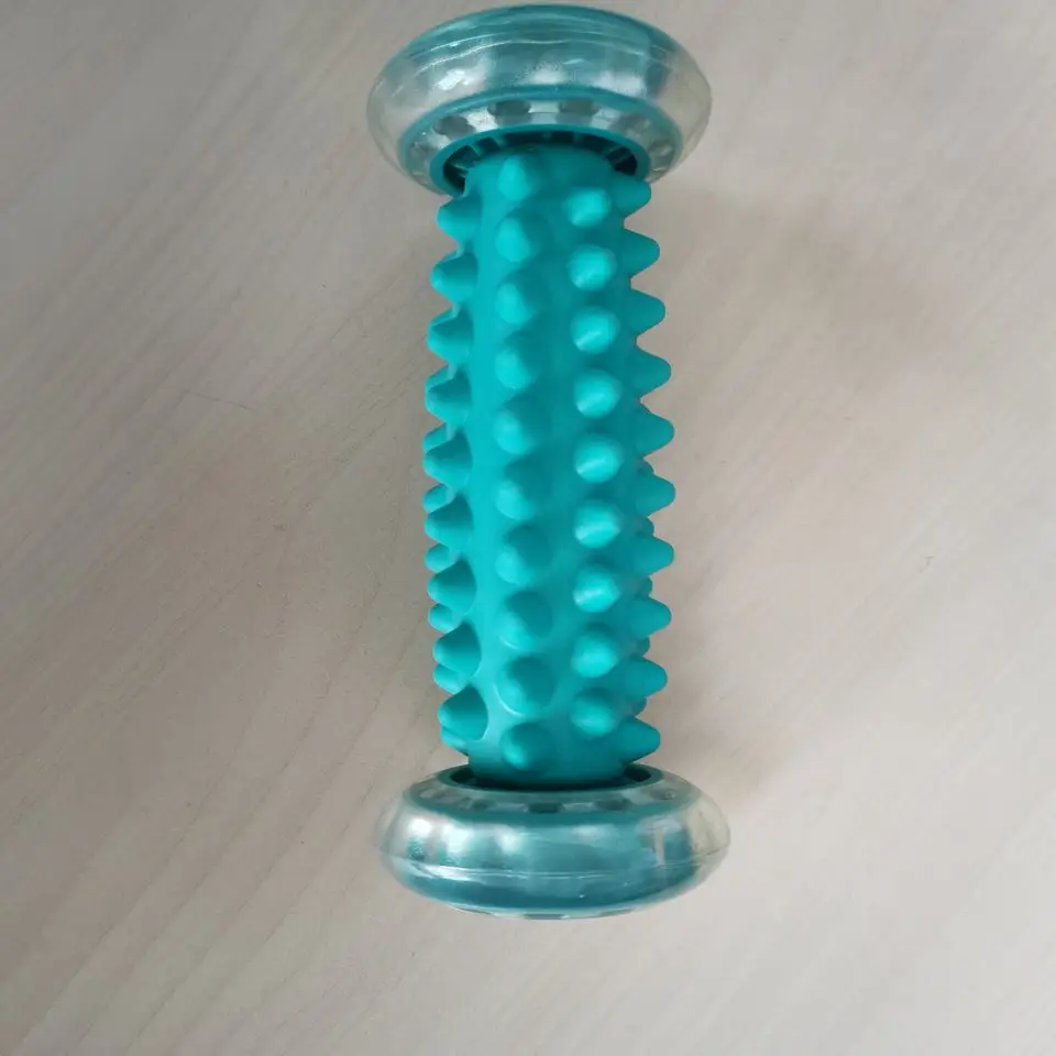 Foot Massager Roller And Spiky Ball Therapy Set Manual Foot Massager For Plantar Fasciitis,Heel