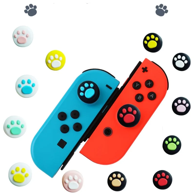 Single Silicone Rocking Sensation Cap For Nintendo Switch Joystick Cute Style Soft Touching Case Skin-Touch Lgn-1224 Laudtec