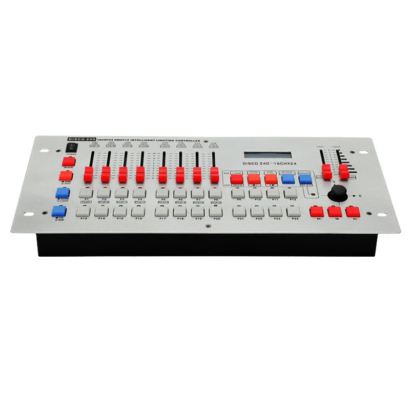 DMX 512 Controller Console Mixer Panel 240 Channels Lighting Effects Equipment Operator Equipment Moving Head Stage Light