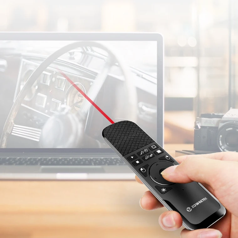 RF Air Mouse or Touchpad Remote Control for Smart TV Samsung Laser Pointer Wireless Presenter