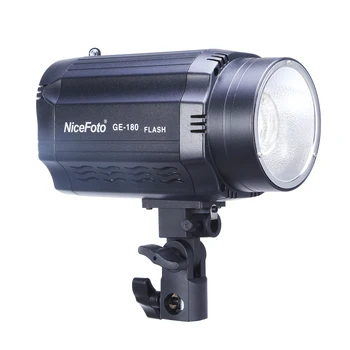 NiceFoto GE-180 180W Mini Studio Flash Photographic Equipment Accessories Strobe Light detail image