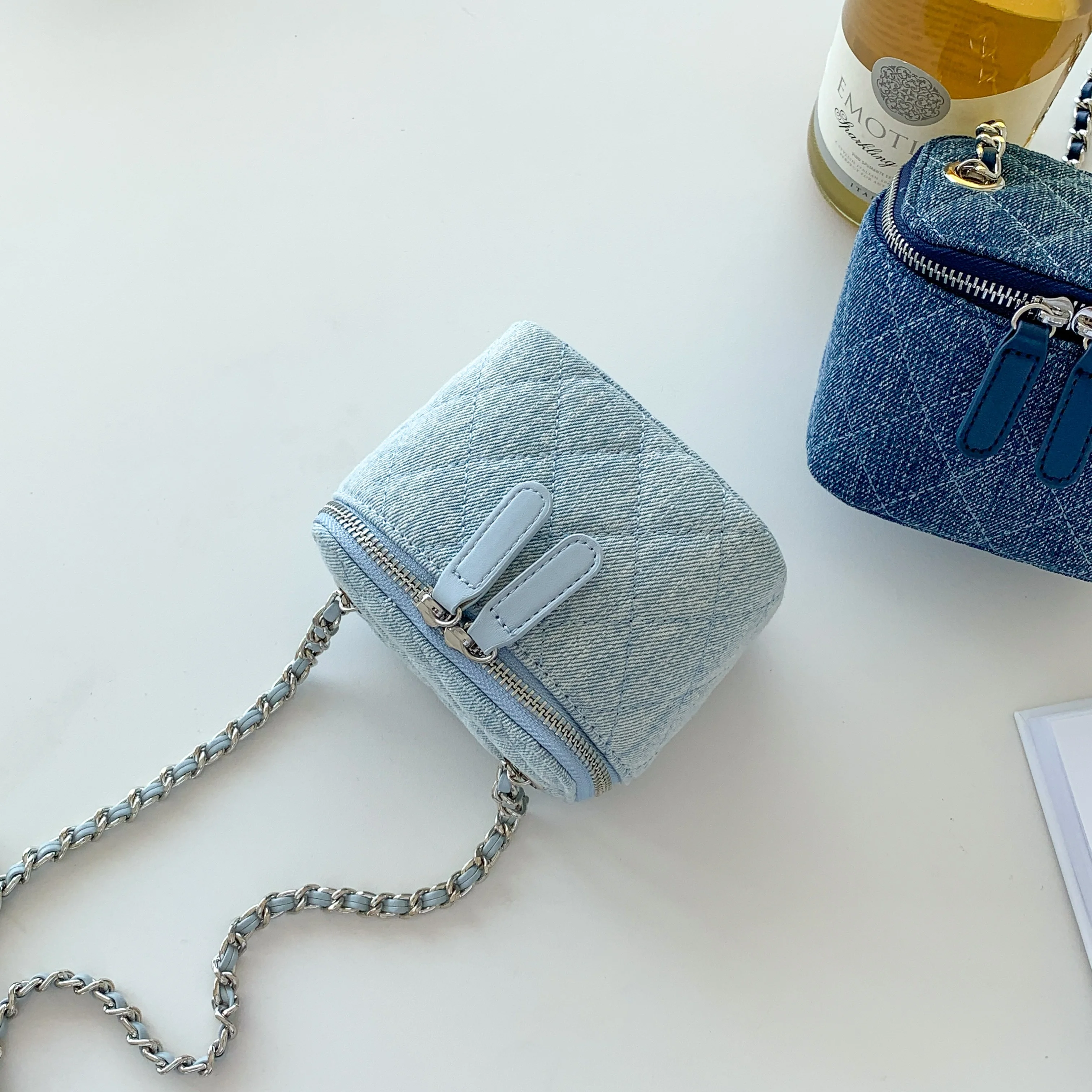 Shop Our Collection of Vintage Denim Chain Bags for All Seasons