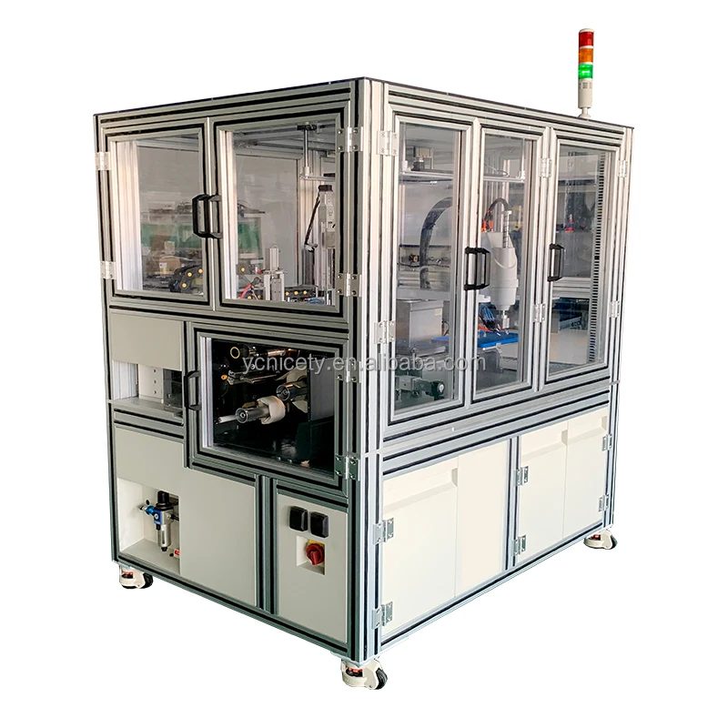 Độ chính xác cao xe ô tô túi khí phụ kiện an toàn túi khí thành phần máy lắp ráp tự động nhà máy sản xuất cung cấp