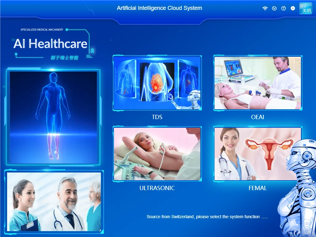 Health Detector Machine Analysis Bio Scanner Quantum Magnetic Resonance Body Analyzer for Health Management