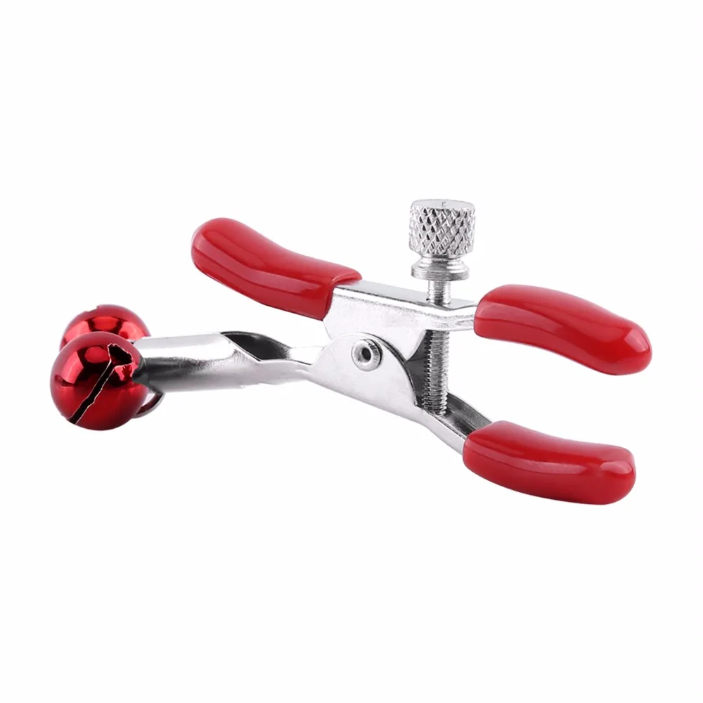Kinky Slave Bondage Kit Rubber Tips Colorful Nipple Clamps for Girls