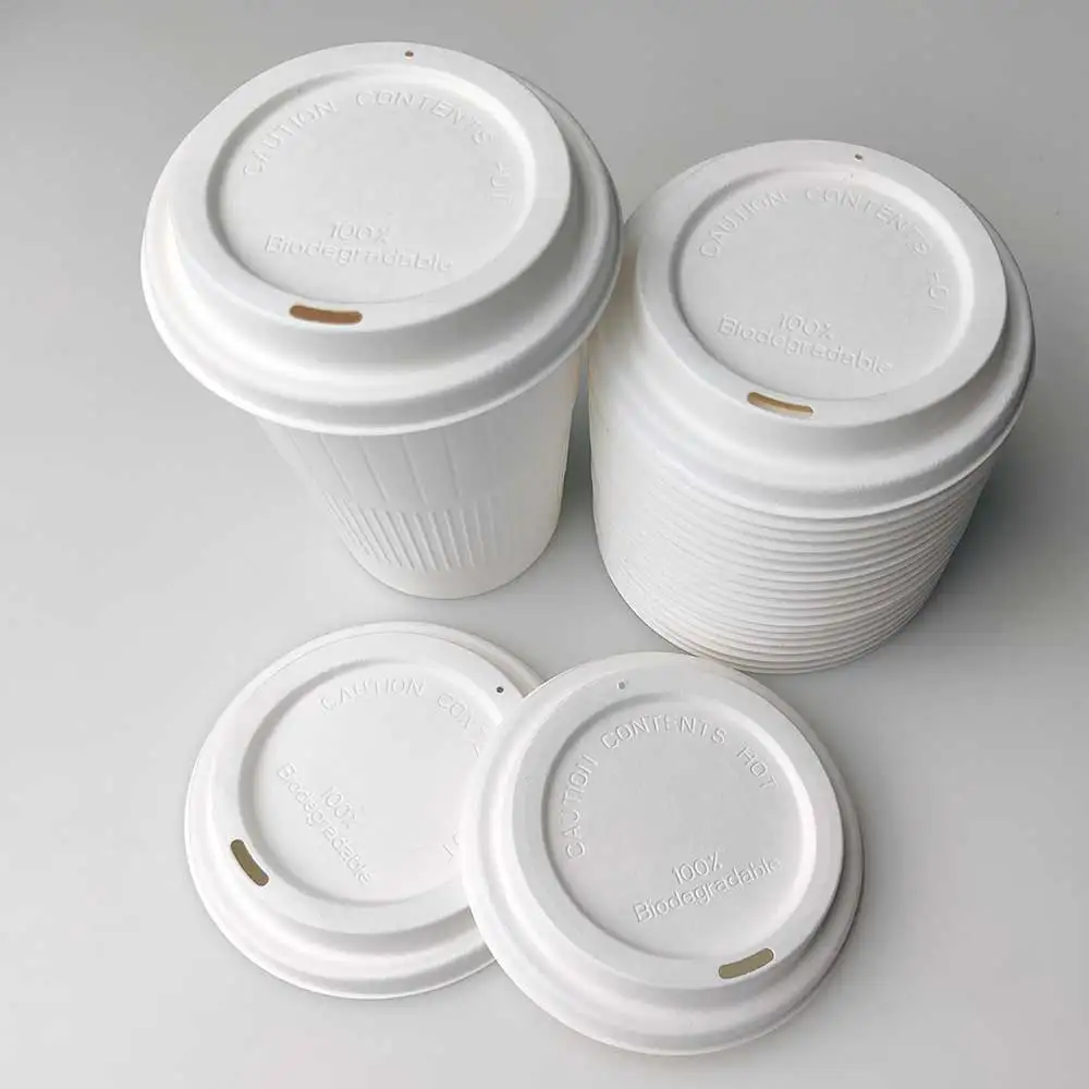 Coffee Tight Fitting Coffe Paper Cup Lid 90mm Ps Black Switc Disposable Cups Lids