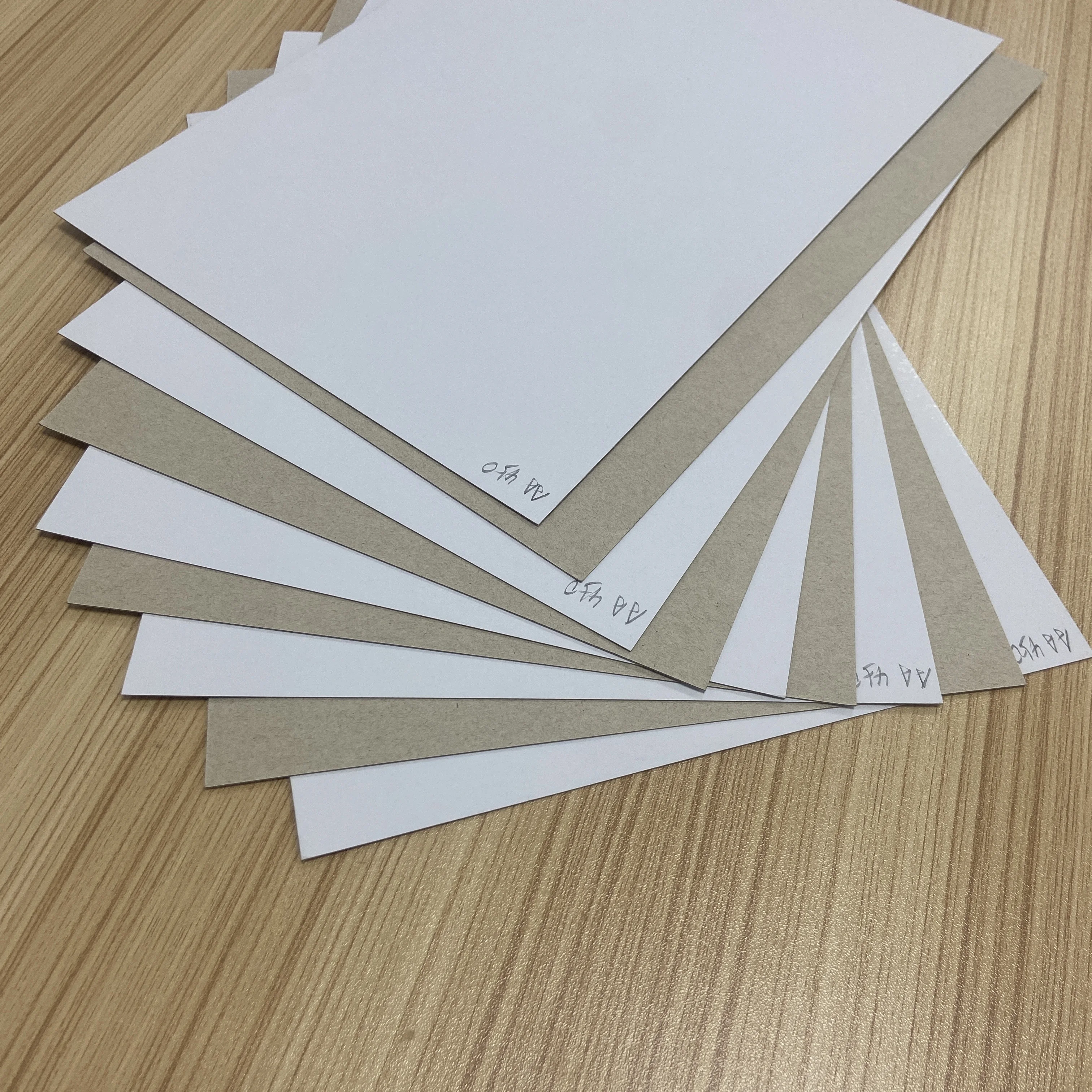 Good Quality 250450g Duplex Board With Grey Back / Duplex Board Paper