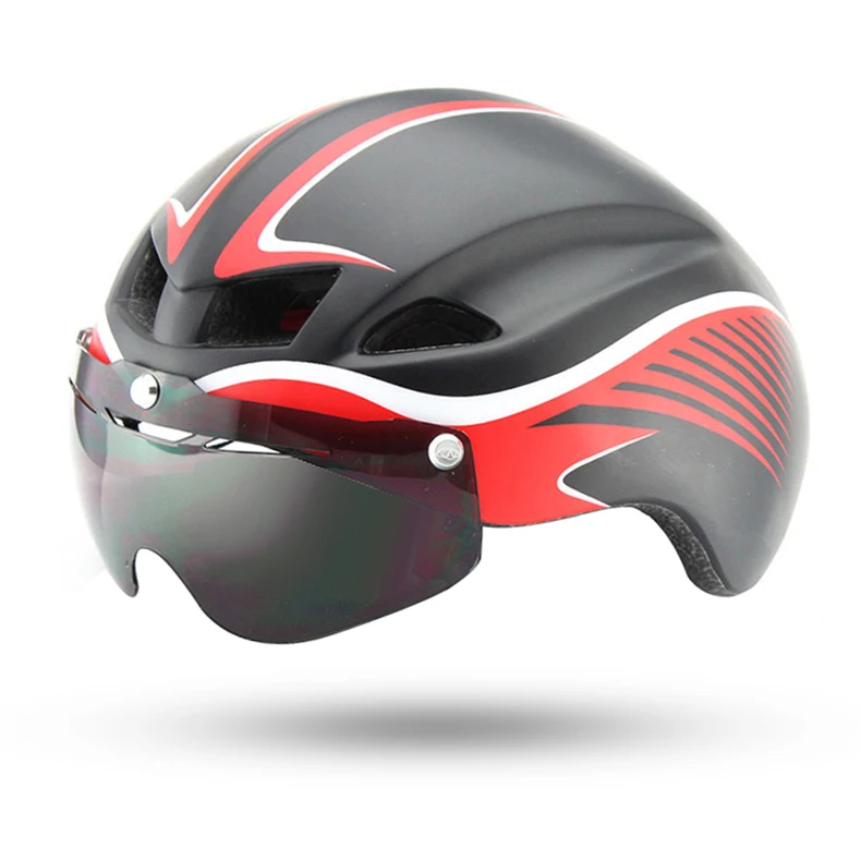 bike helmet detachable visor