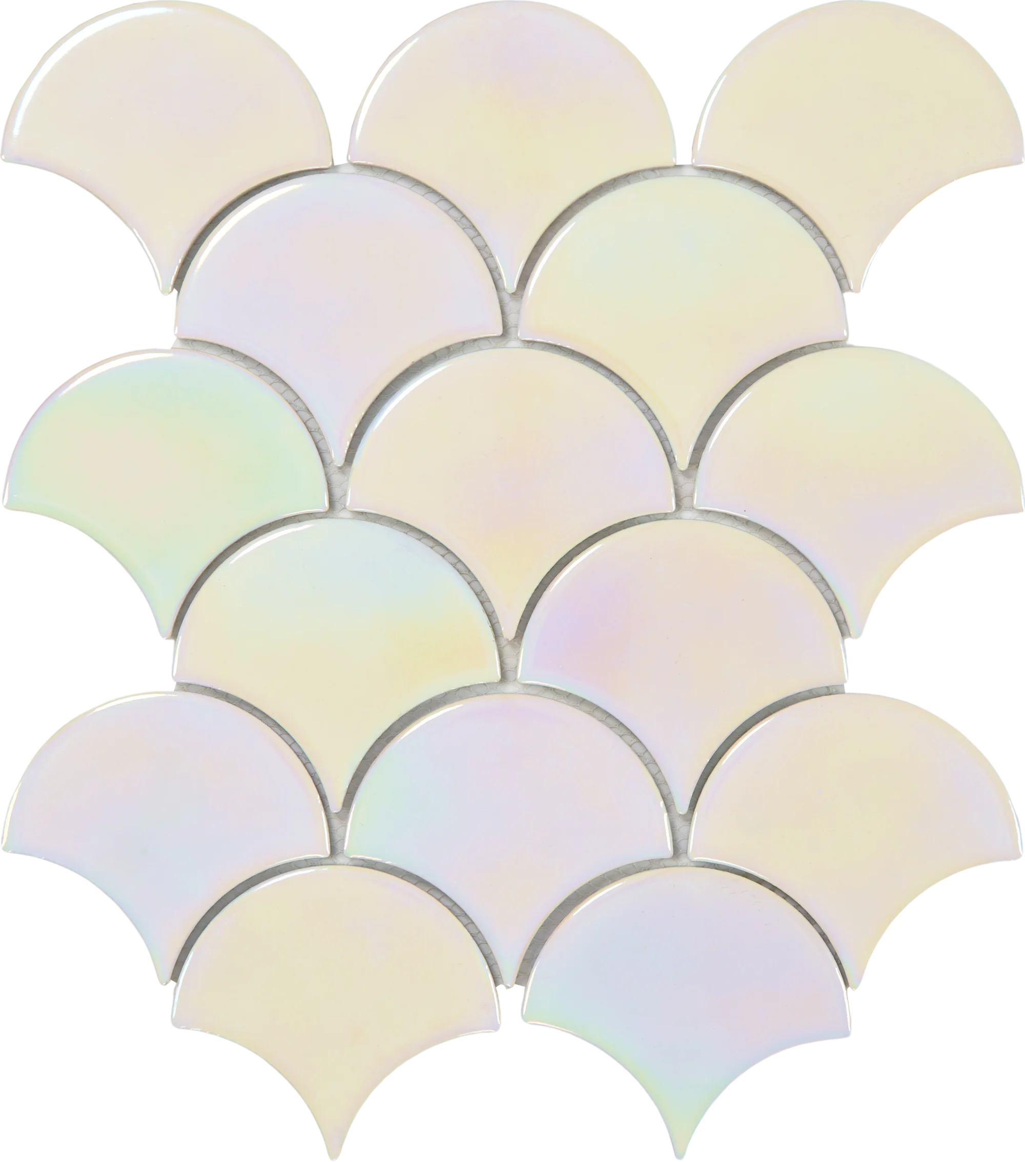Modern Light Luxury Iridescent Fish Scale Mosaic Tiles Factory Wholesale for Bathroom Kitchen Background Wall Bar Counter Use