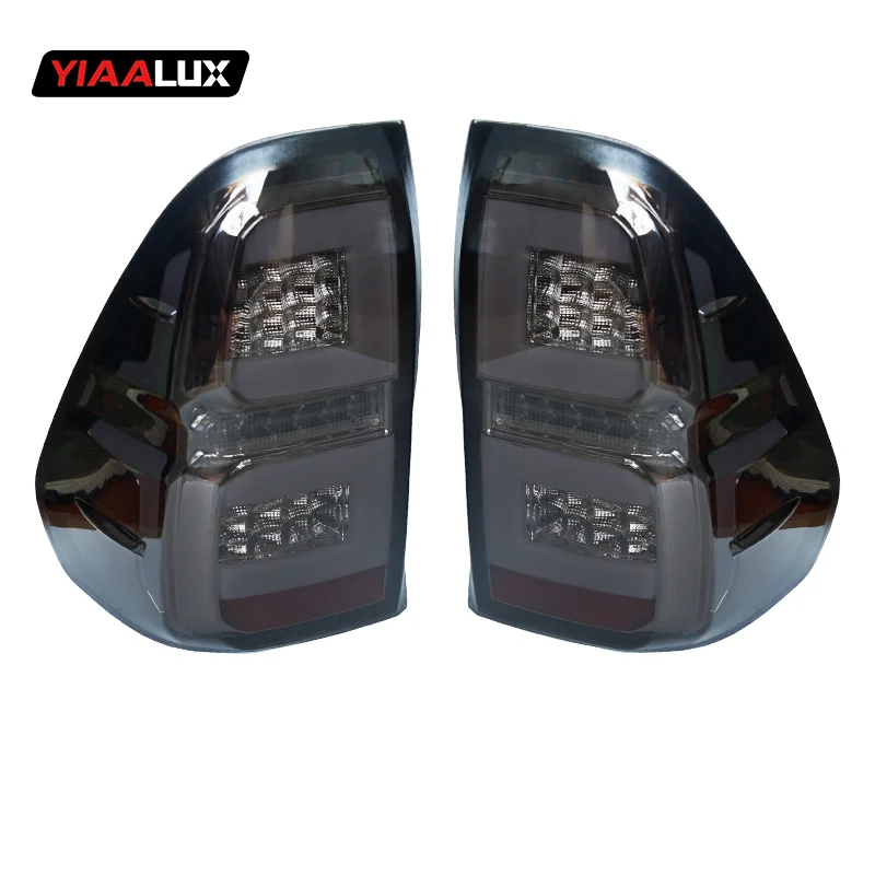 LED Tail lights For Toyota Hilux Revo SR5 M70 2015 - 2018 Styling Rear Brake Driving Lamp Drl manufacture