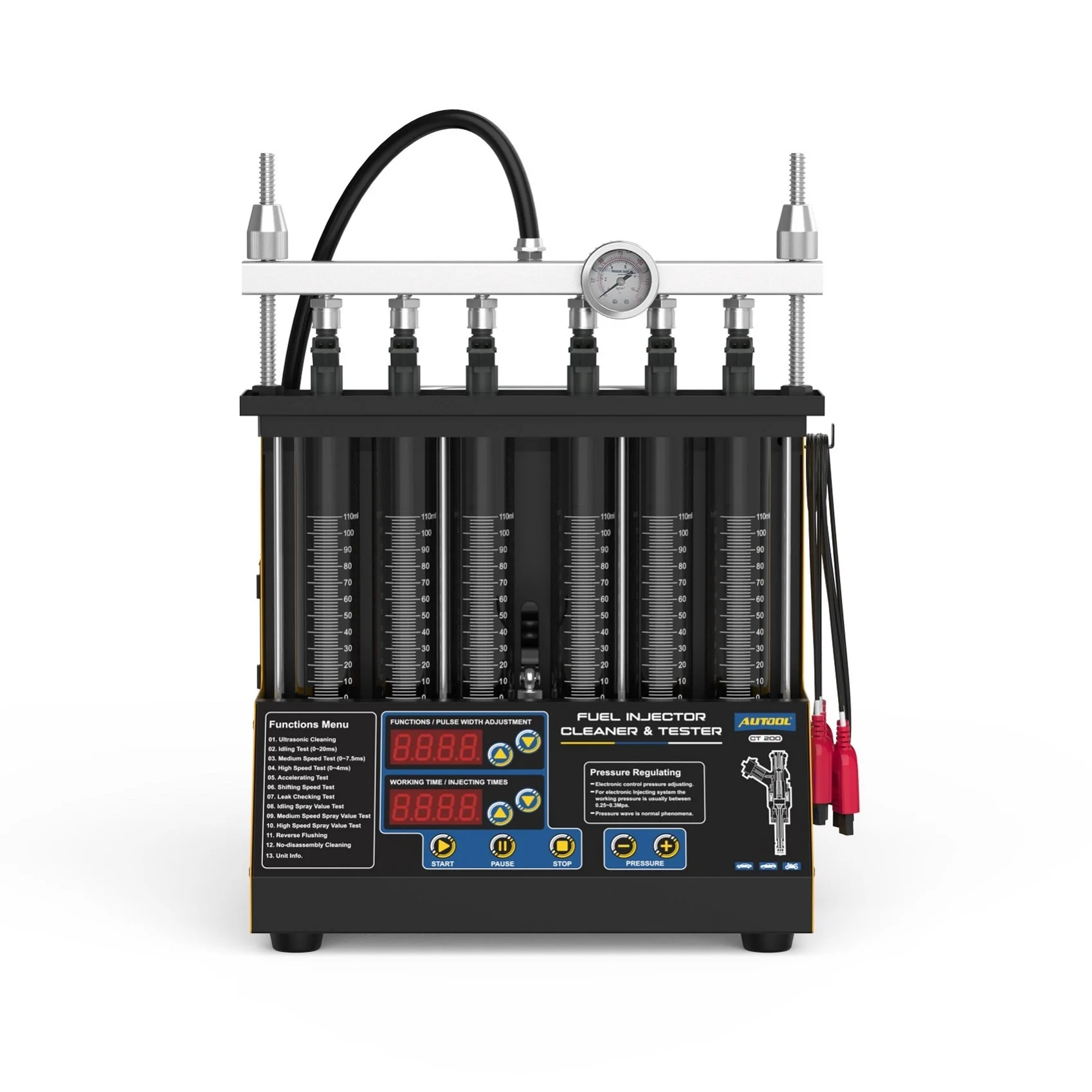 Autool CT200 Ultrasonic Cleaning Injector Tester