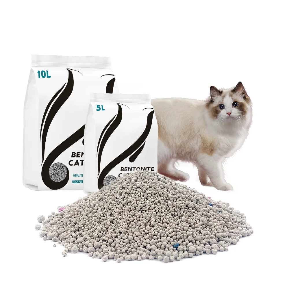 Wholesale 13.5mm Factory Oem/odm White Bentonite Cat Litter Bulk Cat