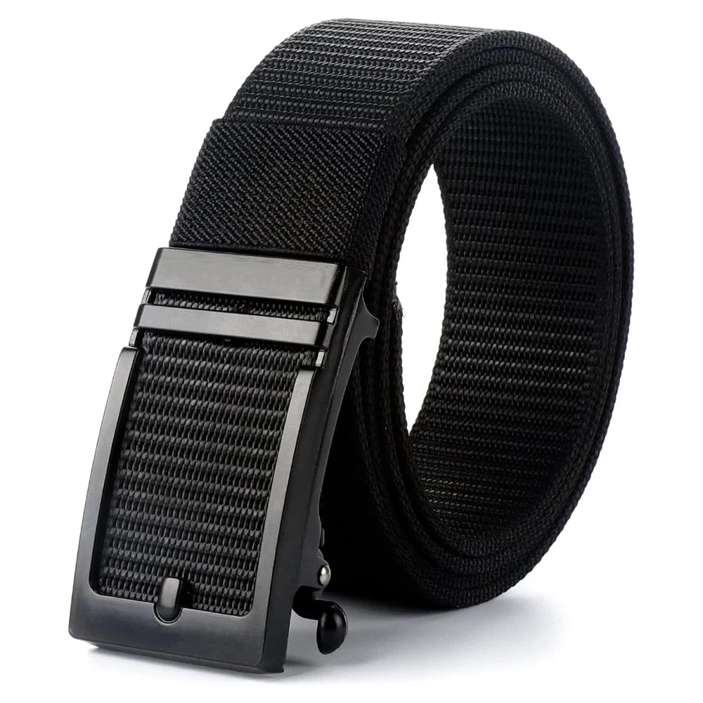 Men's Tactical Wear-resistant Multifunctional Belt Breathable Nylon Webbing Fully Adjustable Casual Belt Strap Belt