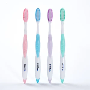 Customized Biodegradable Disposable Classic Plastic Toothbrush Featuring Nylon/Spiral/Bamboo Charcoal with Custom Logo