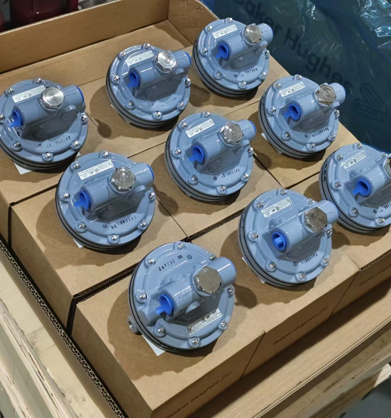 Original Masoneilan SVI2-22113121 Cast Iron Valve Positioner and BR200 BR400 Amplifier Chinese Control Valve Parts