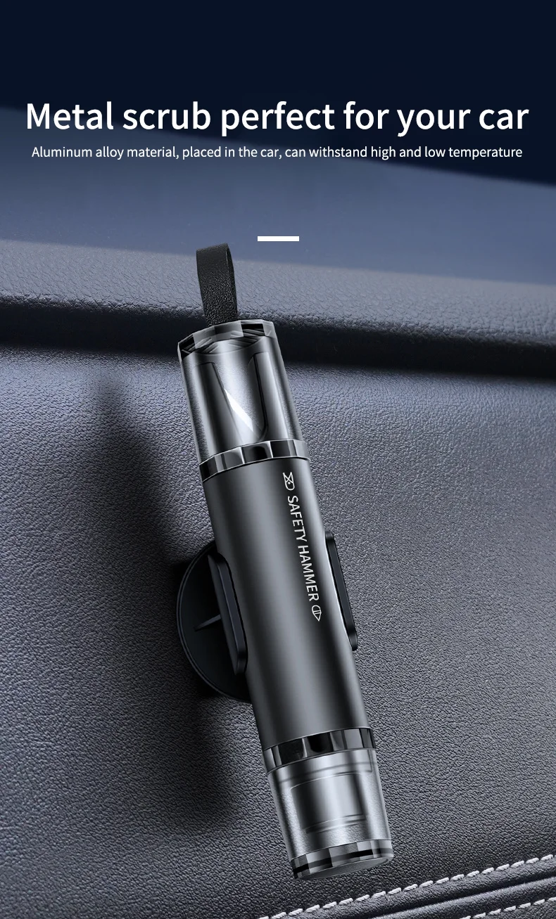Newest 2024 Safety Hammer Emergency Tool Car Window Puncher Glass