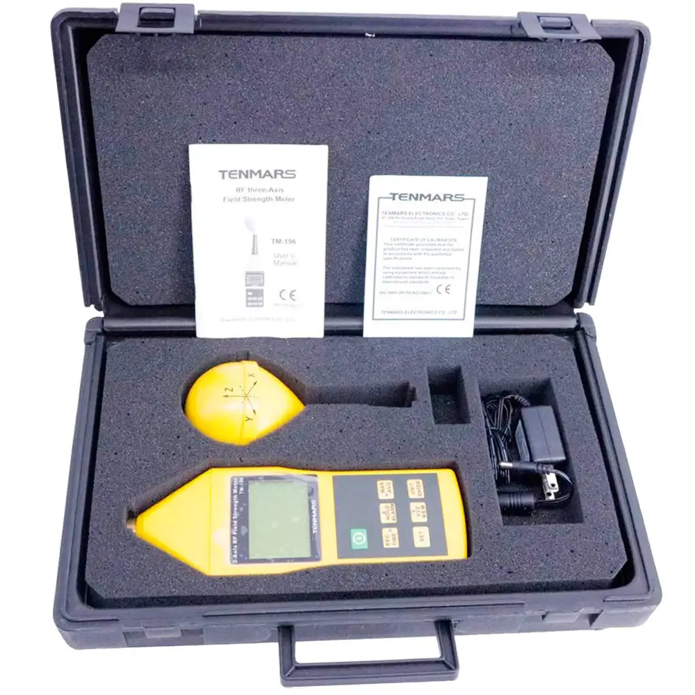 Tm196 Emf Meter Frequency 10mhz8ghz 3 Axis Emf Rf