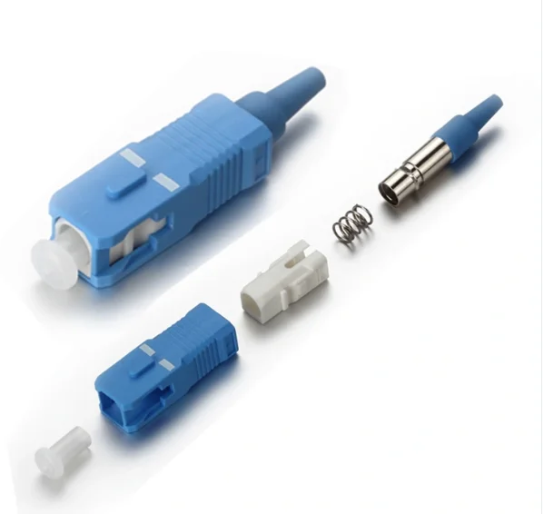 Sc/apc Fiber Optic Connector Sm Fiber Coupler Fibre Optic - Buy Fiber ...