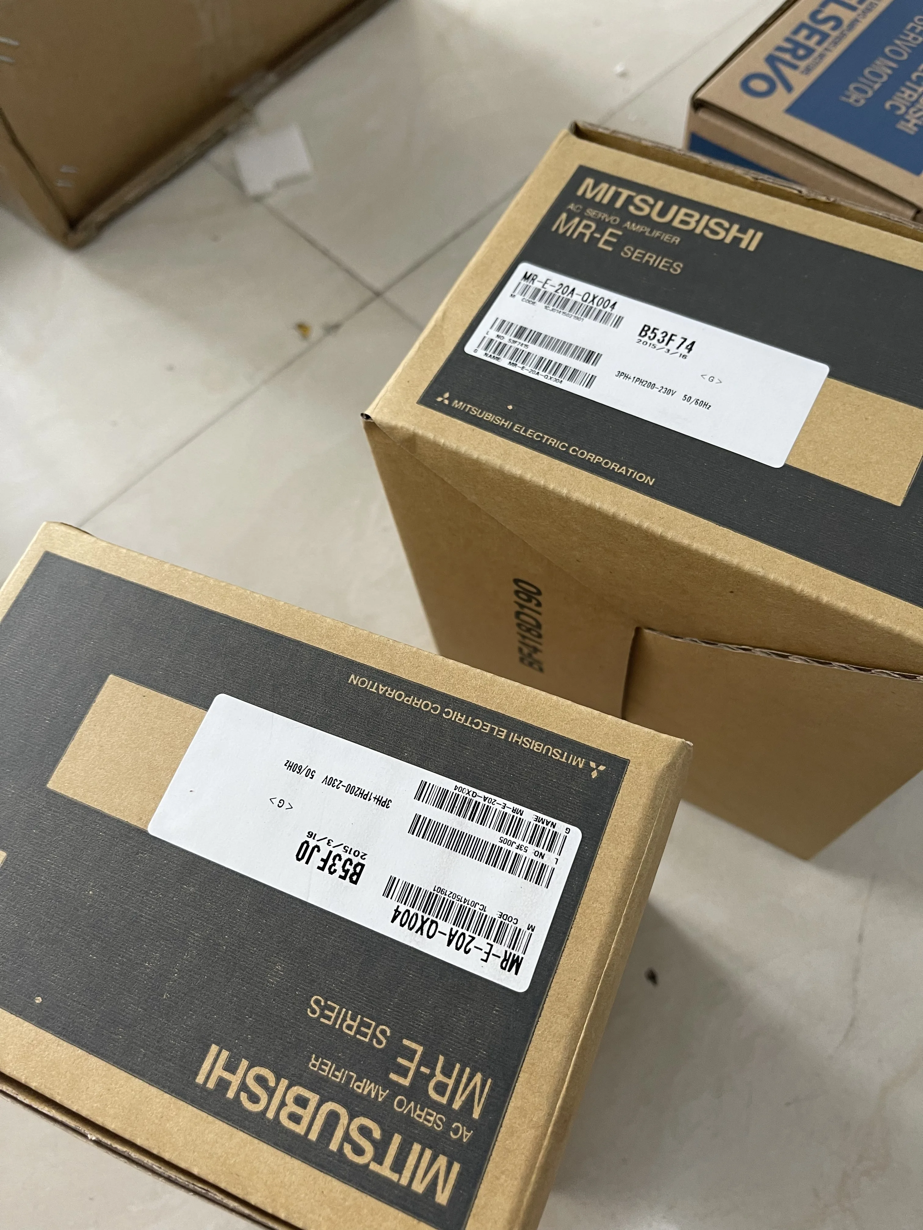 Mitsubishi AC Servo Amplifier MR-E-20A-QX004 Mitsubishi AC Servo Amplifier MR-E-20A-QX004