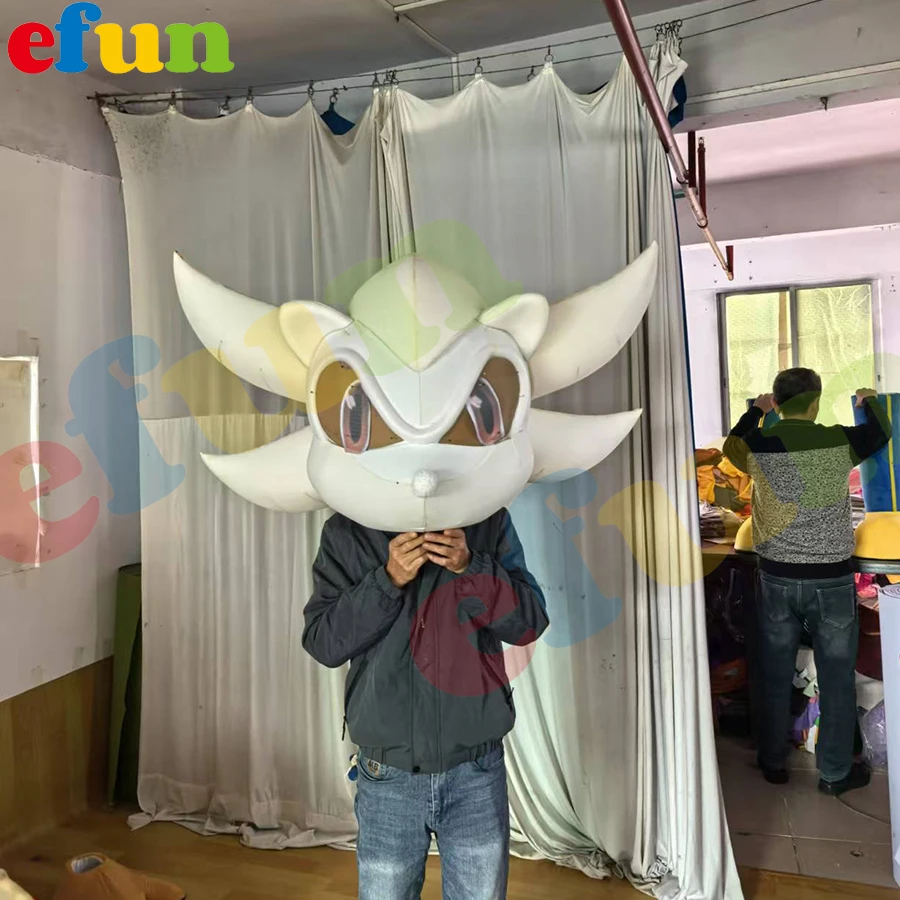 Efun MOQ 1 PC Professional Custom Shadow the Hedgehog Mascot Costume Adult Size Cartoon Sonic Mascot Costumes for Sales