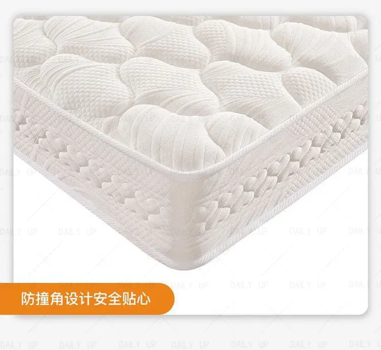 Thickened Mattress With Pocket Spring Adults King Size Air Breathable Latex Bed Mattress For Hotel Bedding Sleep