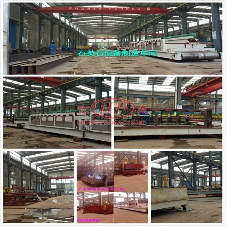 Artificial Stone Production Line Equipment Quartz Slab Making Machines for Small Businesses