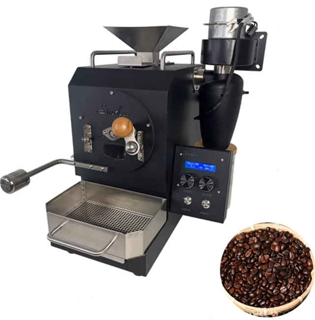Commercial Coffee Roaster Machine/Home Coffee Bean Roaster 1600W Smart  Coffee Bean Roasting Baking Equipment Machine