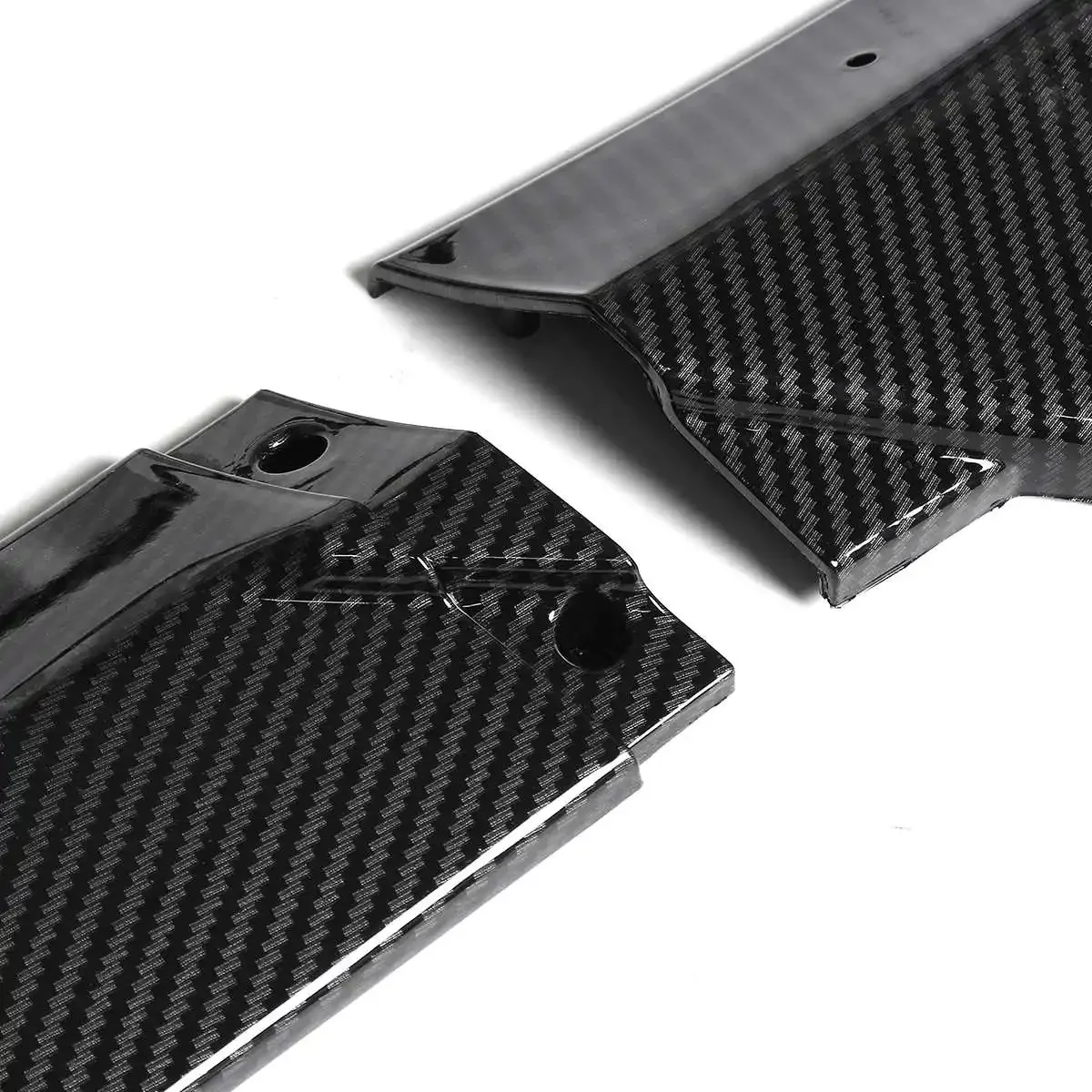Car Front Bumper Lip Deflector Lip Body Kit Spoiler Splitter for ...