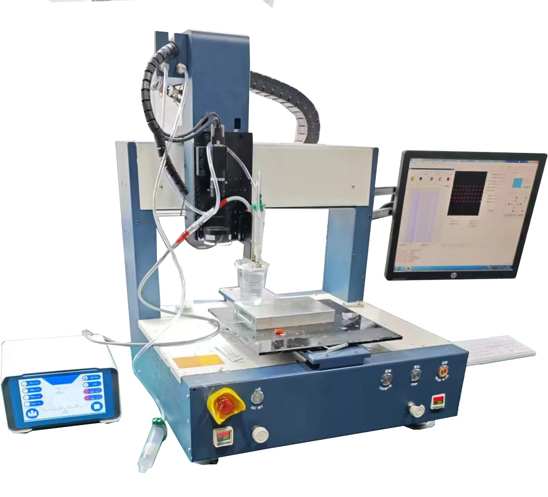 Camera Dispensing Precision Panoramic Visual Automatic Dispensing Machine for Mobile ...