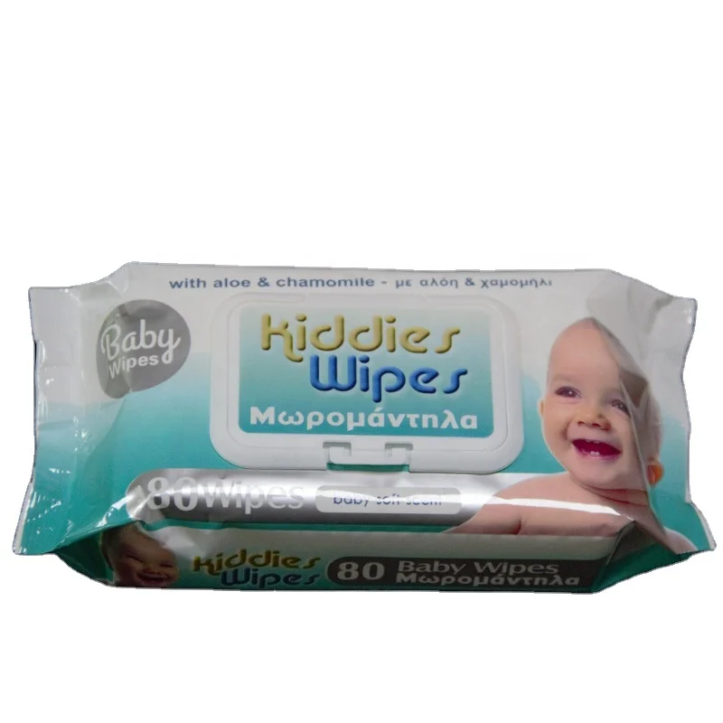 Детские влажные салфетки 80 листов, мягкие и тонкие салфетки для смены подгузников, салфетки для новорожденных