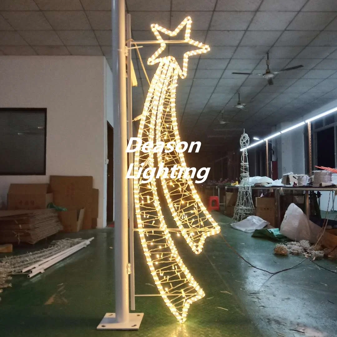 Christmas Street Pole Decoration Led Lights Buy Christmas Pole Lights