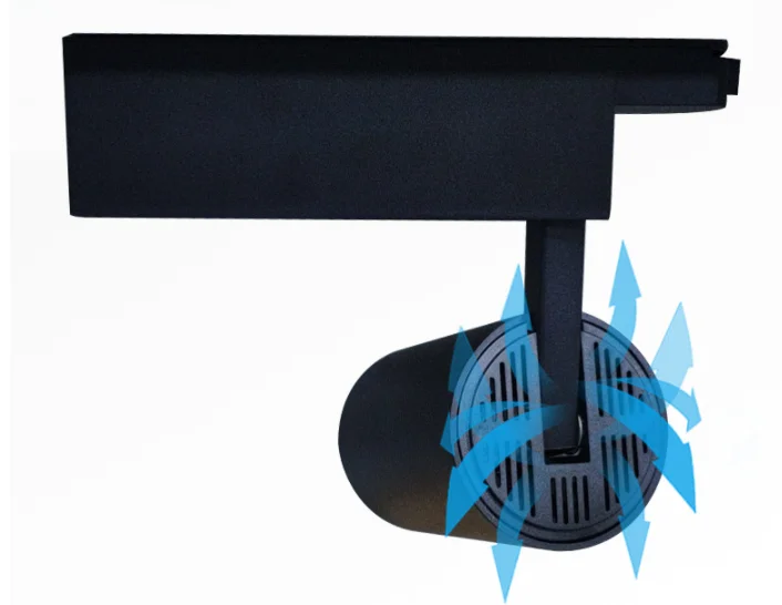 led track light clothing store spotlight led track light highlight 30W spotlight cob shop track spotlight