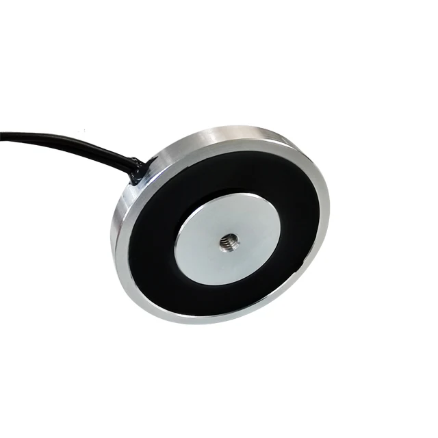 Wholesales Remote Control Mini Round Electro Holding Lifting Magnet 12v 24v Dc 15Kgs Mini Electromagnet