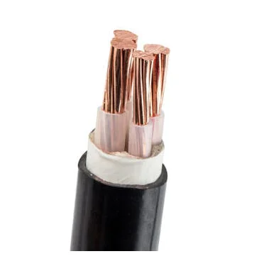 كابل طاقة مزود من النحاس بأربعة نواة ، كابل طاقة Xlpe/r2v/n2xy/cws Pvc/1kv ، كابل جهد منخفض للبناء