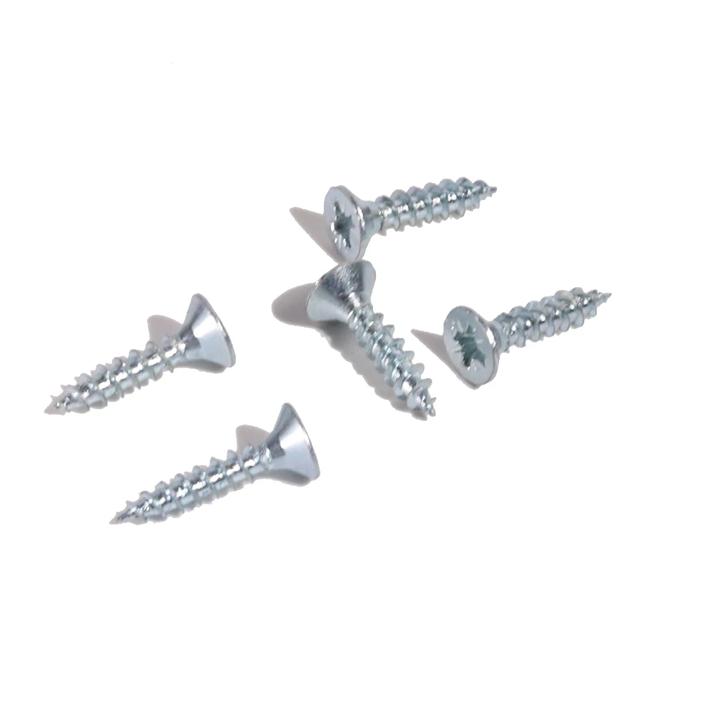 Good Quality Galvanized Wood Double Countersunk Flat Head Tornillos Gypsum Screw 3.5*25 Mm Self