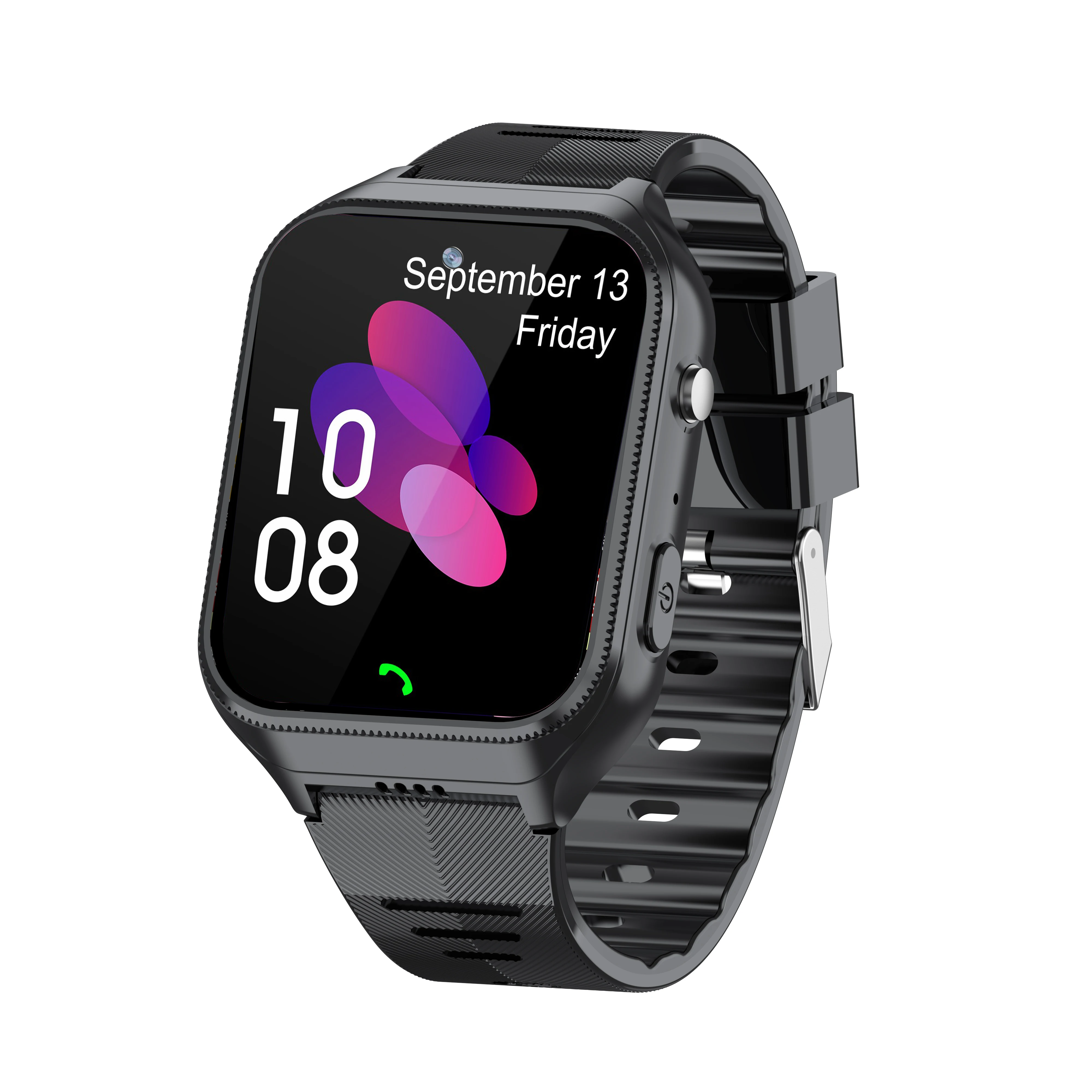 Elderly Healthcare Fall Detection SOS GPS Tracker GS11 Smart Watch With Heart Rate Monitor