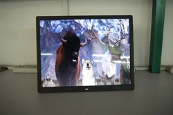 PI1072 наличии 15 дюймов черный белый 1080 P воспроизведения видео реклама дисплей Цифровая фоторамка с сенсорным экраном в