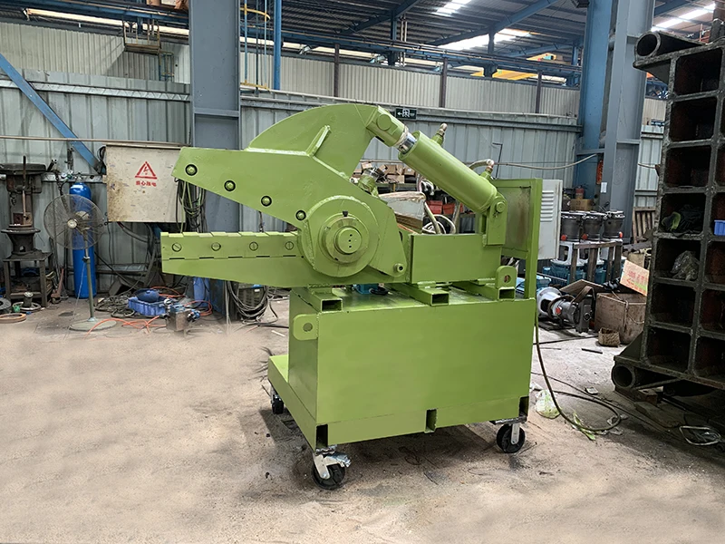 Keshang Hydraulic Mobile Small Hydraulic Shear Running Shearing Scrap Metal Machine supplier