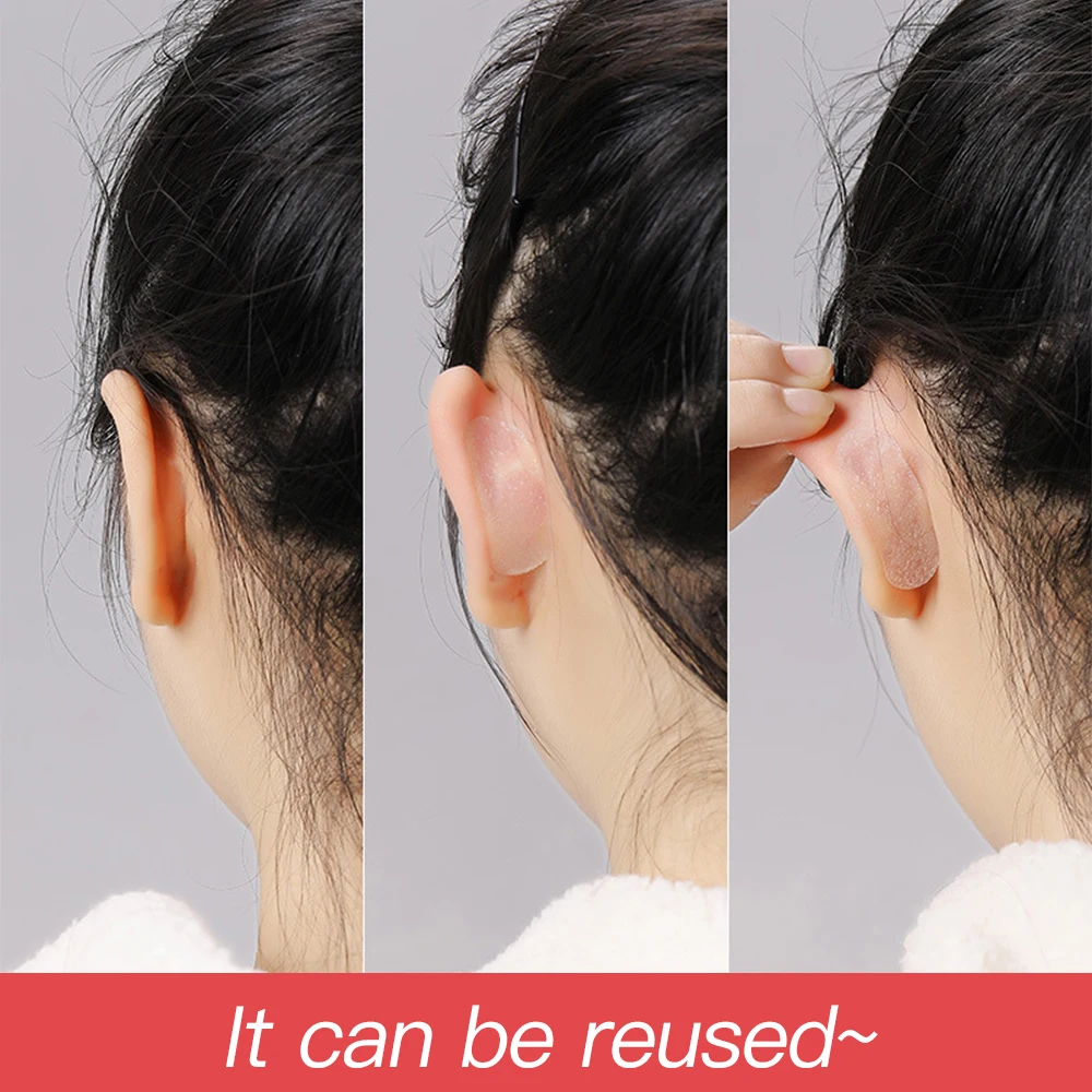 Elf Ear Stickers Veneer Ears Become Ear Correction Sticker Stereotypes  Stickers Vertical Stand Ear V-Face Ear Wholesale E3D8